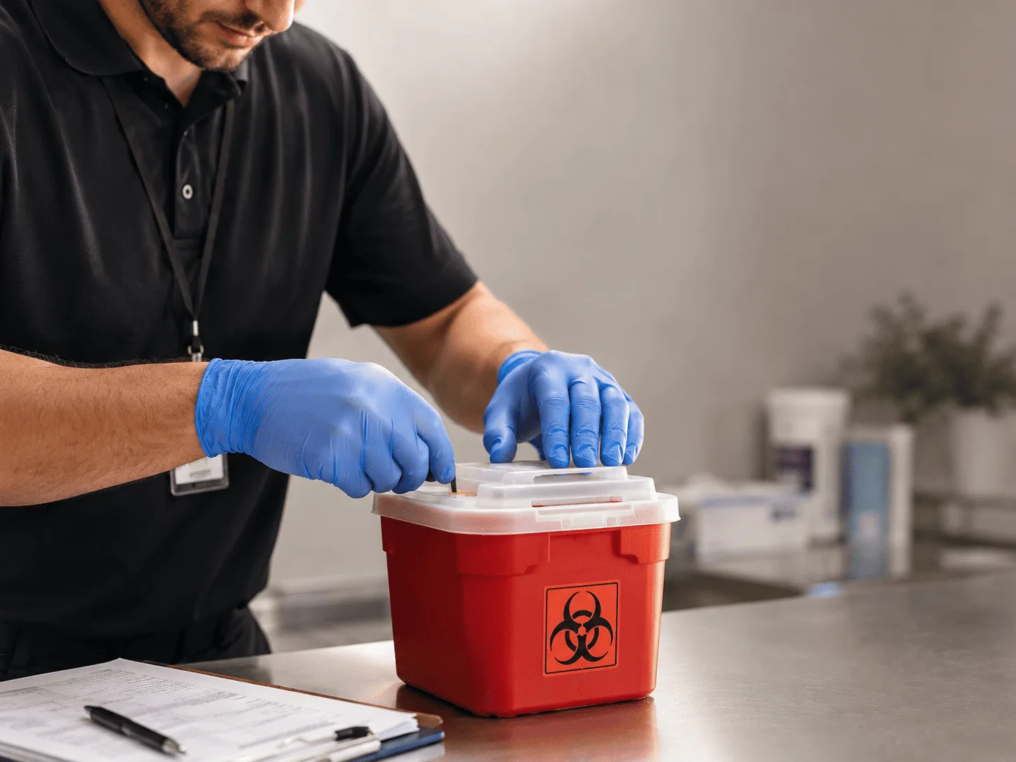 Why choose Sharps Waste Disposal in Wideman, AR